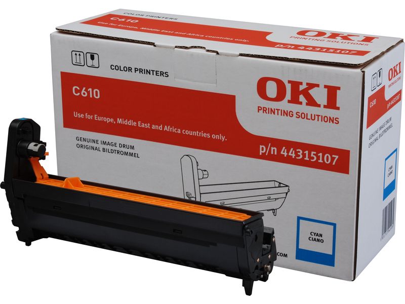 Cartouche de toner cyan OKI (44315107)