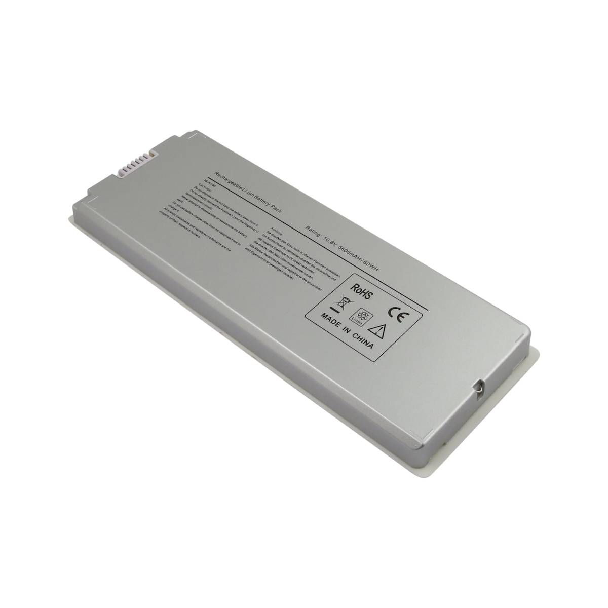 Batería Avizar para MacBook 13' (A1181, A1185) - 10.8V 5600mAh Li-Polímero Gris