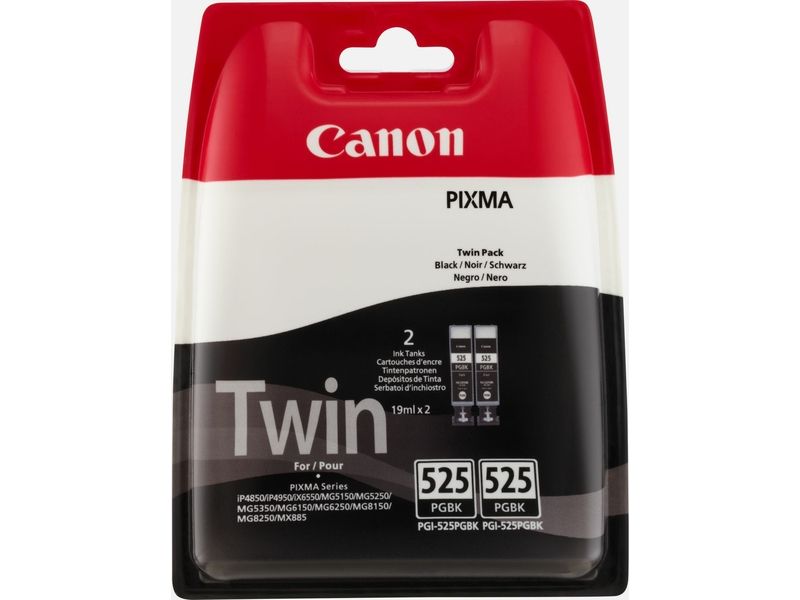 Kit de 2 cartuchos de tinta negra Canon PGI-525PGBK2