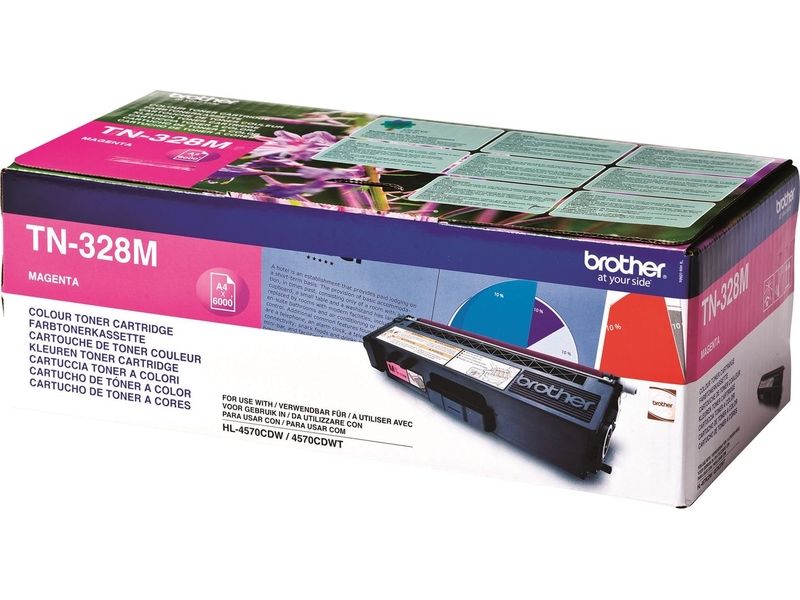 Toner Brother TN-328M Magenta - Alta capacidad
