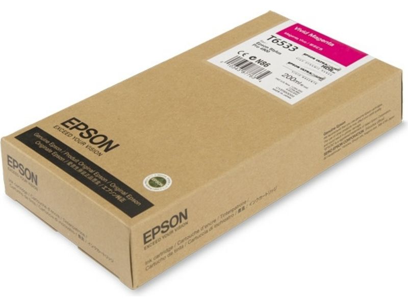 Epson T6533 Magenta Ink Cartridge (T653300)