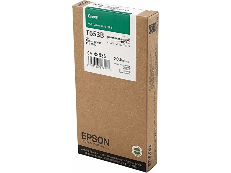 Cartouche d'encre Epson T653B00 - Vert