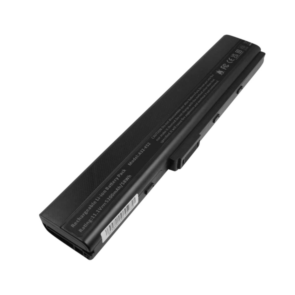 Avizar 11.1V 5200mAh Li-ion Battery for Asus K42, K53, A32-K52 Black
