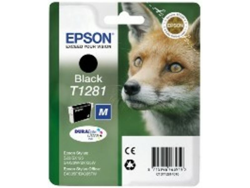 Epson Black Ink Cartridge T1281 (C13T12814012)