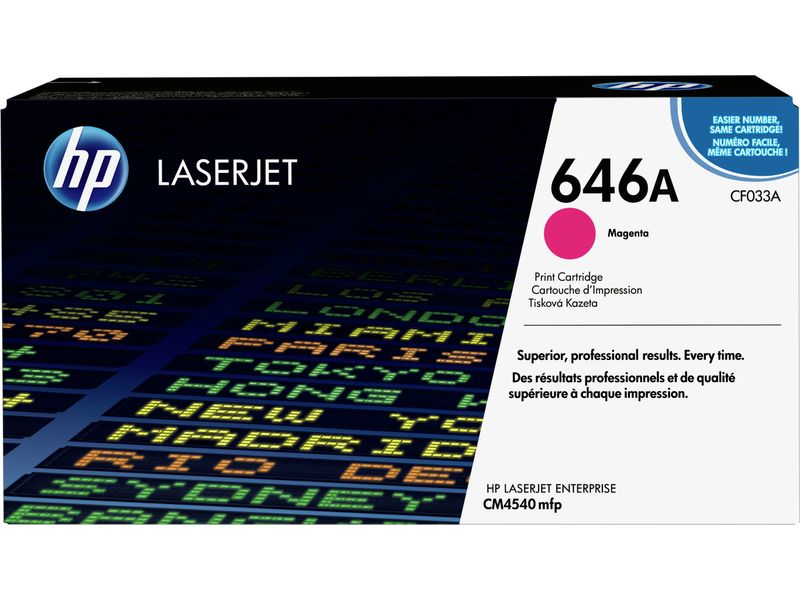 Cartouche d'encre HP 646A Magenta (CF033A)