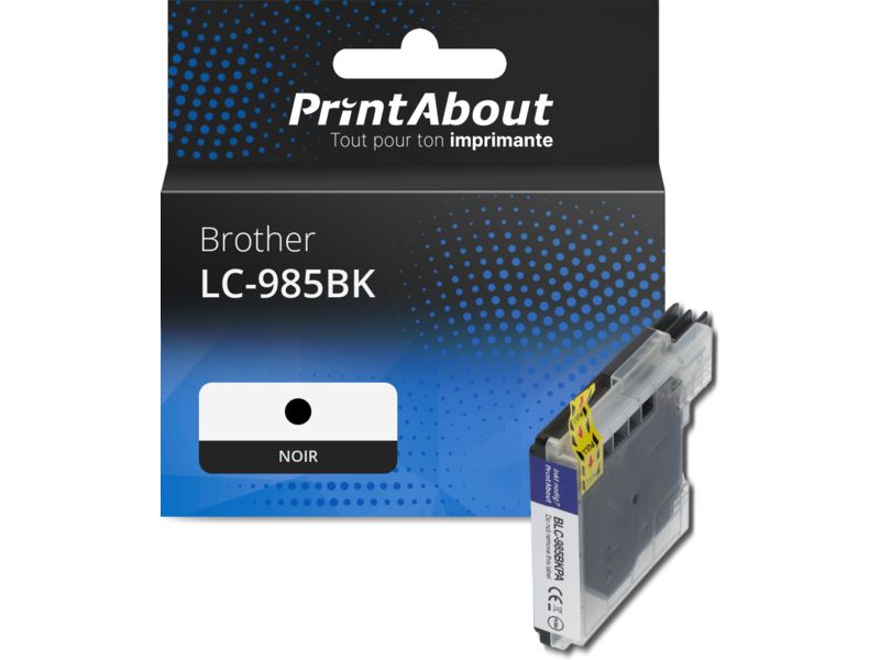 Cartucho de tinta Brother LC-985BK - Negro
