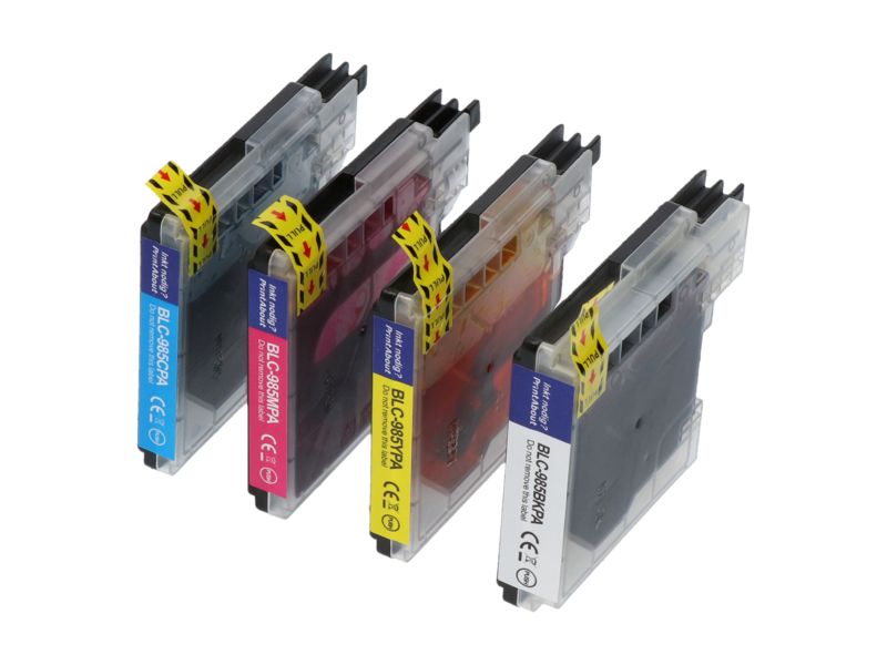 Cartouche compatible Brother LC-985VALBP - 4 couleurs - Multipack