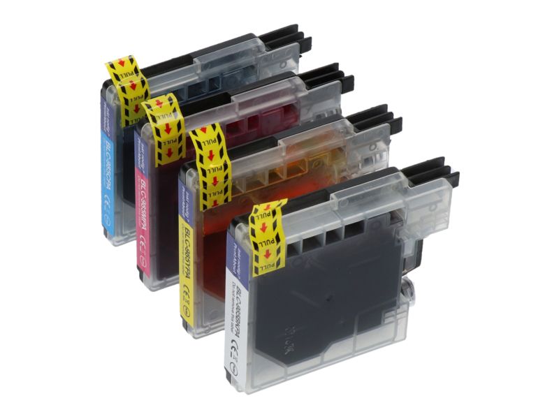 Cartouche compatible Brother LC-985VALBP - 4 couleurs - Multipack