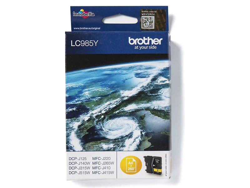 Cartouche d'encre Brother LC-985Y Jaune