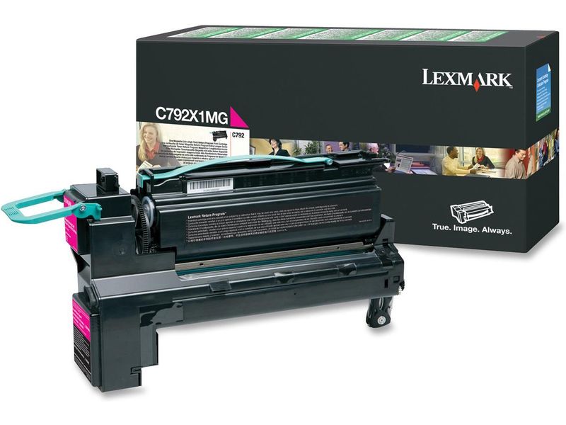 Toner Lexmark C792X1MG - Magenta - Alta capacidad