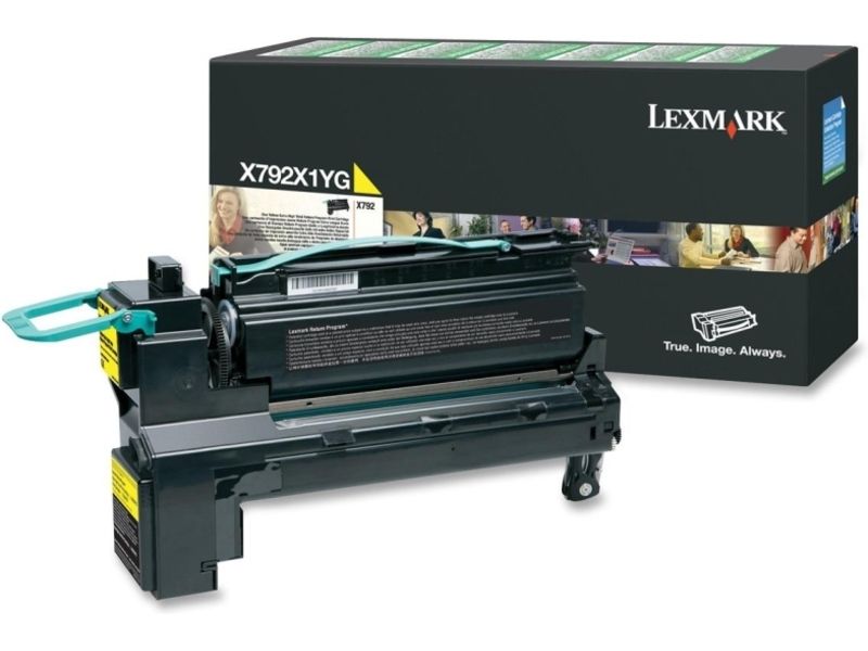 Lexmark X792X1YG - Amarillo - Tinta - Alta capacidad