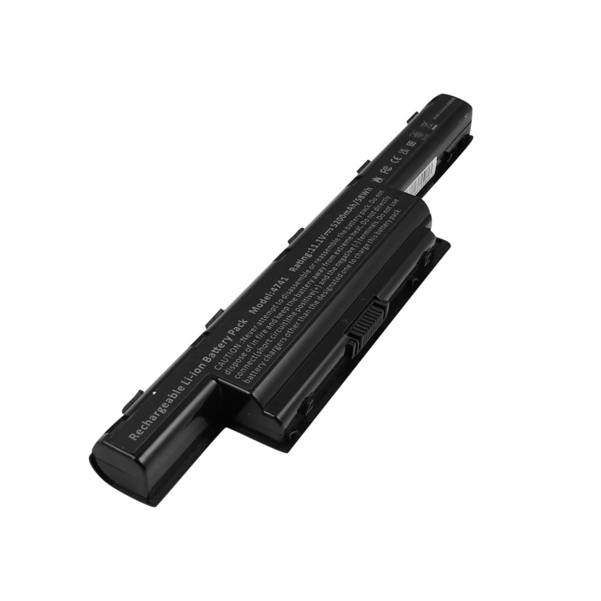 Batería de reemplazo Avizar para Acer Aspire 4251/4738 Li-ion 11.1V 5200mAh 58Wh Negro