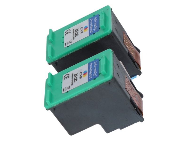 Cartucho de tinta compatible PrintAbout HP 351XL (CB338EE) 3 colores - Pack de alta capacidad