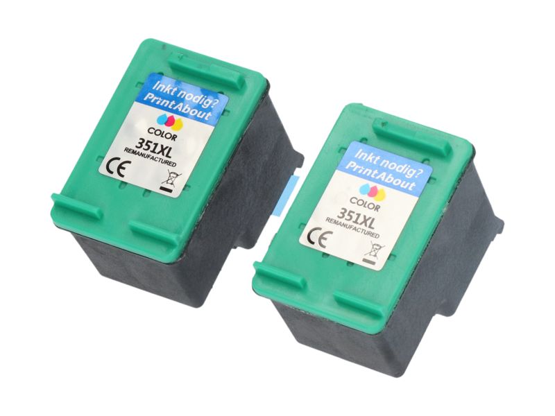 Cartucho de tinta compatible PrintAbout HP 351XL (CB338EE) 3 colores - Pack de alta capacidad