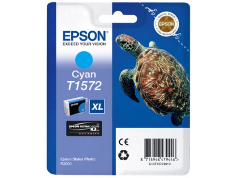 Epson T1572 Cyan Ink Cartridge