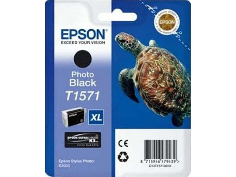 Epson T1571 Black Ink Cartridge (C13T157140)