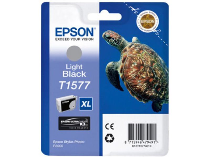 Epson T1577 Clear Black Ink Cartridge