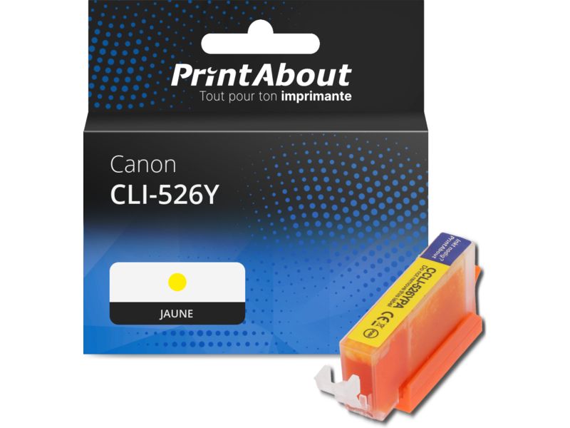 Cartuchos de tinta Canon CLI-526Y Amarillo
