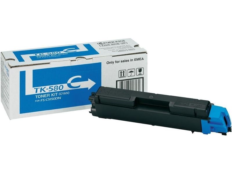 Toner Kyocera TK-580C cian