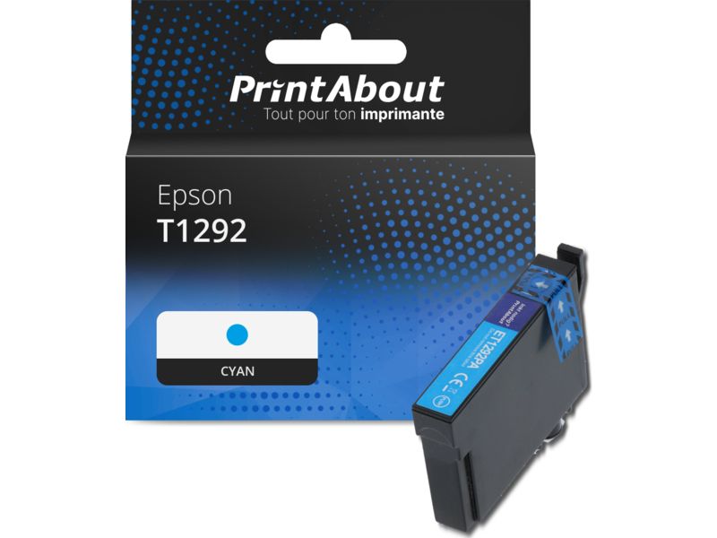 Epson T1292 Compatible Cartridge - Cyan