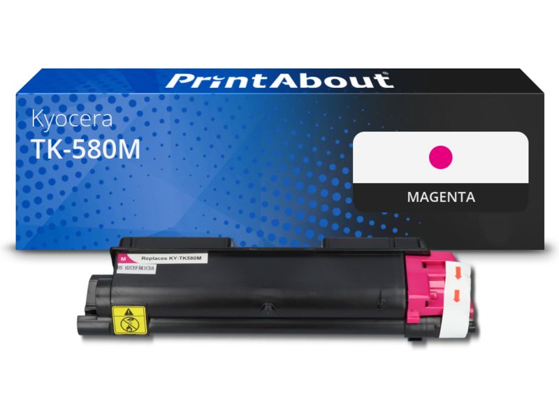 PrintAbout Kyocera TK-580M Magenta Toner