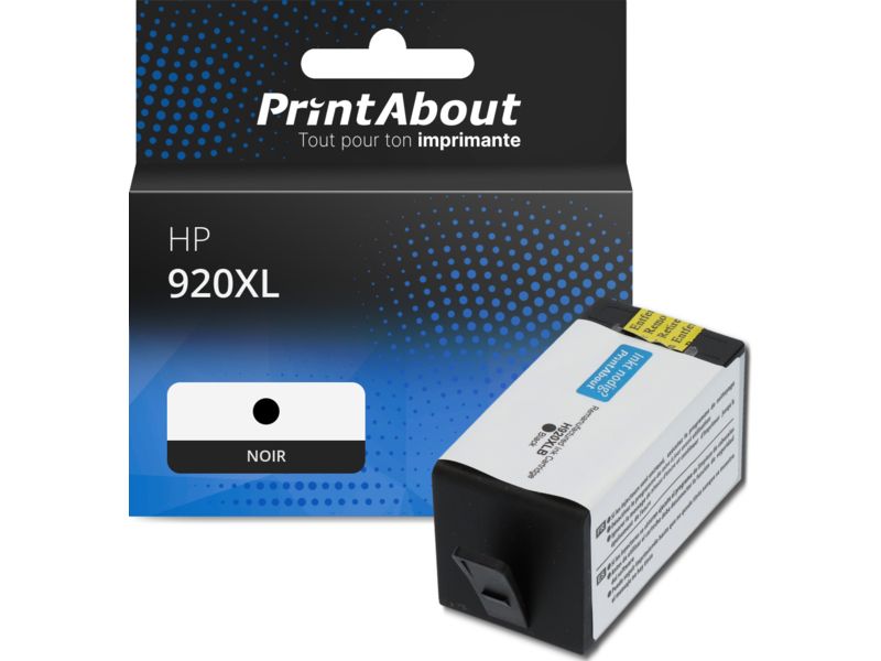 Cartouche HP 920XL compatible - Noir - Grande capacité