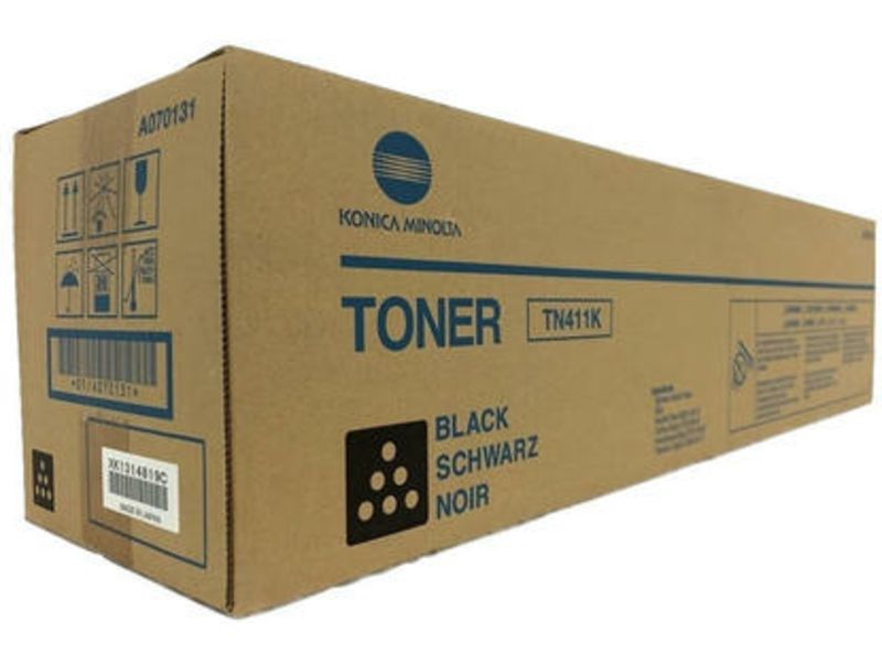 Konica Minolta TN-411K Toner, Black