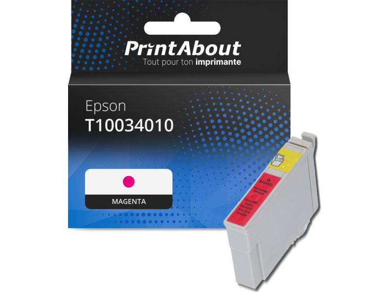Cartouche d'encre compatible Epson T10034010 - Magenta