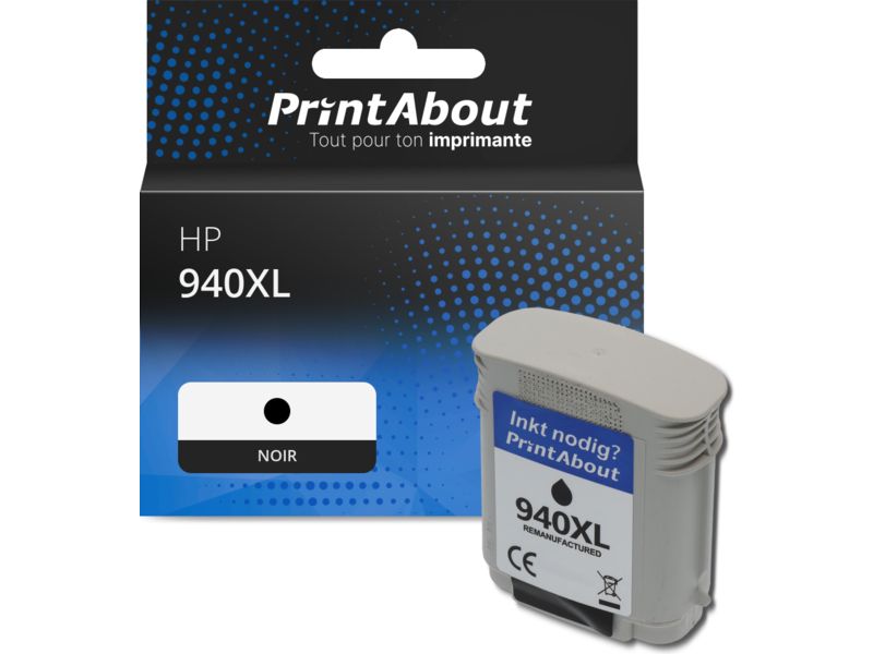 PrintAbout HP 940XL Compatible Cartridge - Black - High Capacity