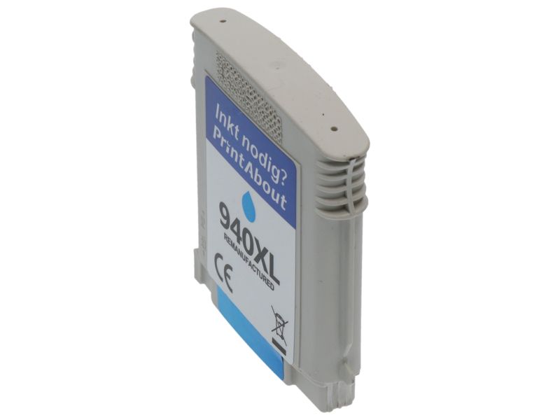 Cartucho compatible HP 940XL PrintAbout - Cian - Alta capacidad