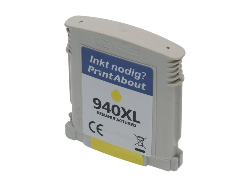 Tinta de impresora PrintAbout compatible HP 940XL (C4909AE) Amarillo - Alta capacidad