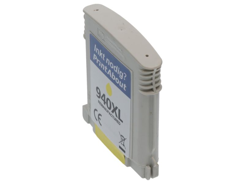 Tinta de impresora PrintAbout compatible HP 940XL (C4909AE) Amarillo - Alta capacidad