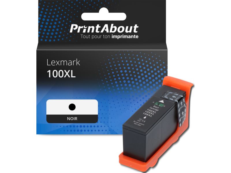 Lexmark 100XL Compatible Cartridge (14N1068E) - Black - High Capacity