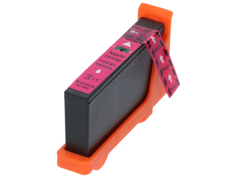 Cartucho compatible Lexmark 100XL - Magenta - Alta capacidad