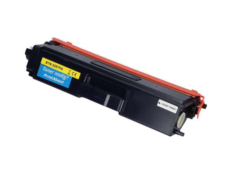 Toner compatible Brother TN-325Y - Jaune - Grande capacité