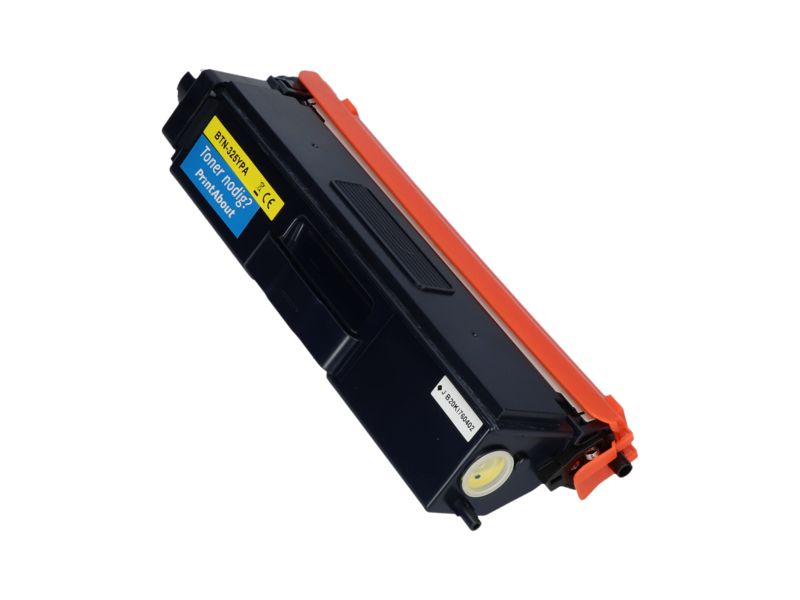 Toner compatible Brother TN-325Y - Jaune - Grande capacité