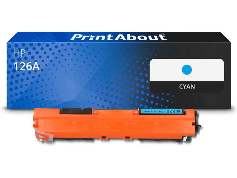 Toner Compatible HP 126A (CE311A) Ciano