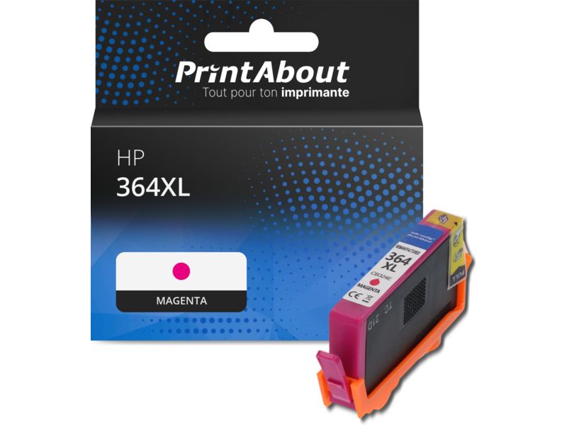 PrintAbout HP 364XL (CB324EE) Compatible Cartridge - Magenta - High Capacity