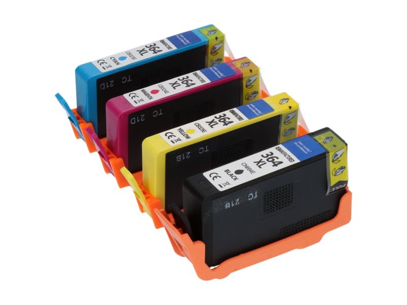 Cartucho compatible HP 364XL PrintAbout - 4 colores - Gran capacidad - Multipack (N9J74AE)