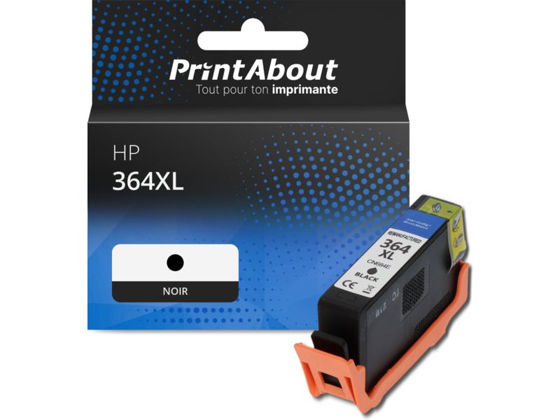 Cartucho PrintAbout compatible HP 364XL - Negro - Gran capacidad