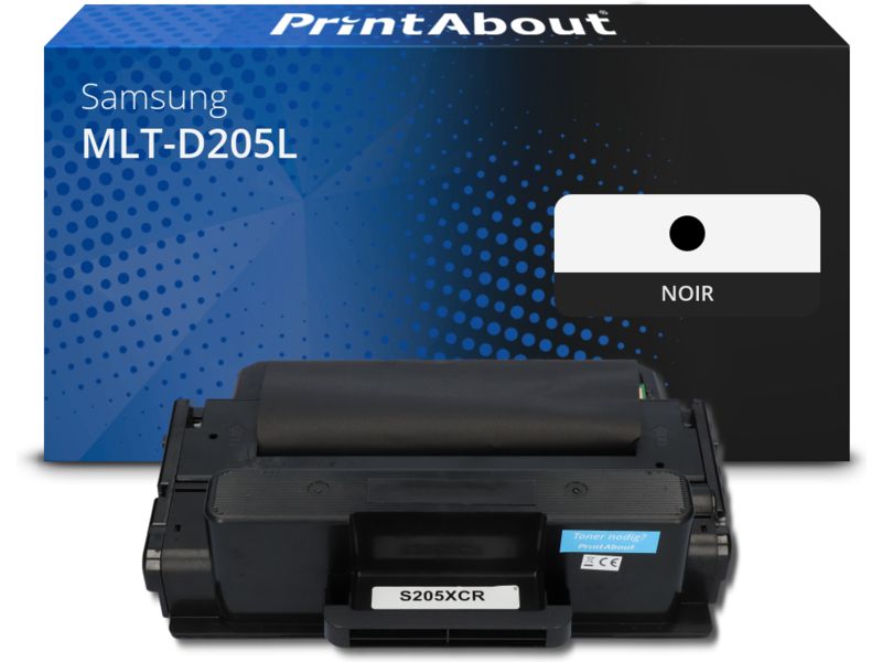 Toner Samsung MLT-D205L (SU963A), Noir, Grande capacité par PrintAbout