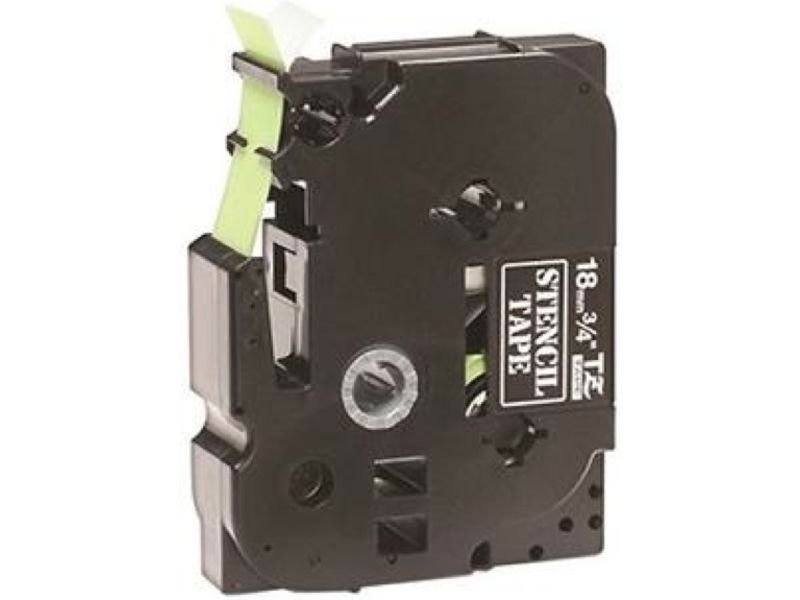 Brother STe-141 18mm Black on Transparent Tape