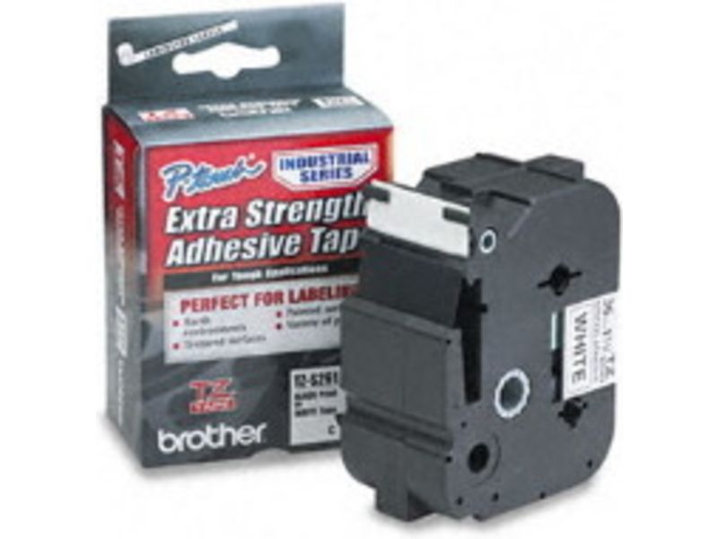 Ruban Brother TZe-FX261 - 36 mm - Noir sur blanc