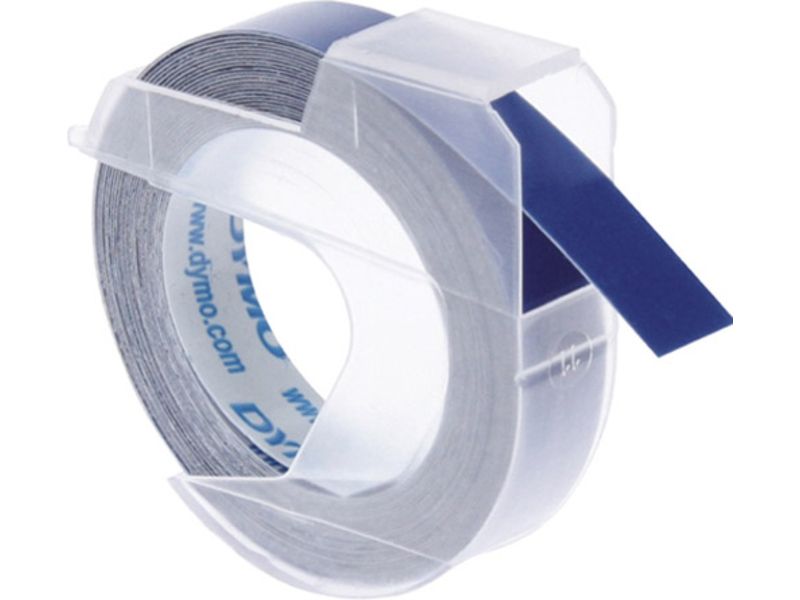 Cinta para etiquetas Dymo S0898140 9 mm - Blanco y azul