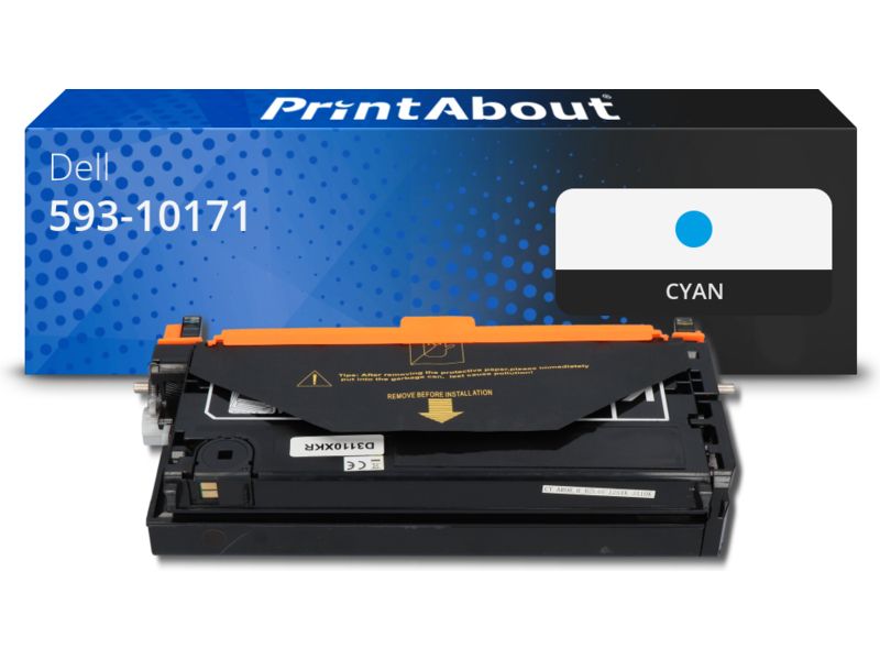 PrintAbout Compatible Dell Toner (593-10171/PF029) - Cyan