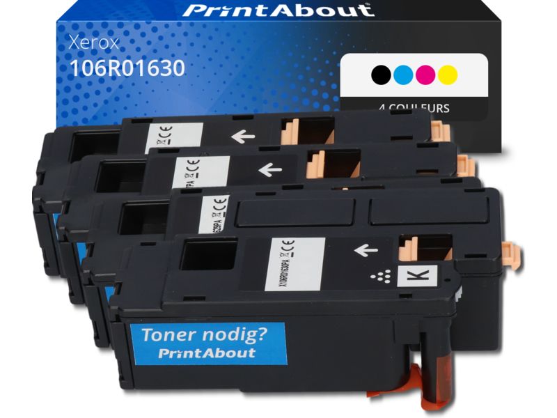 Toner Xerox Compatible 106R01630 - Multipack de 4 Colores