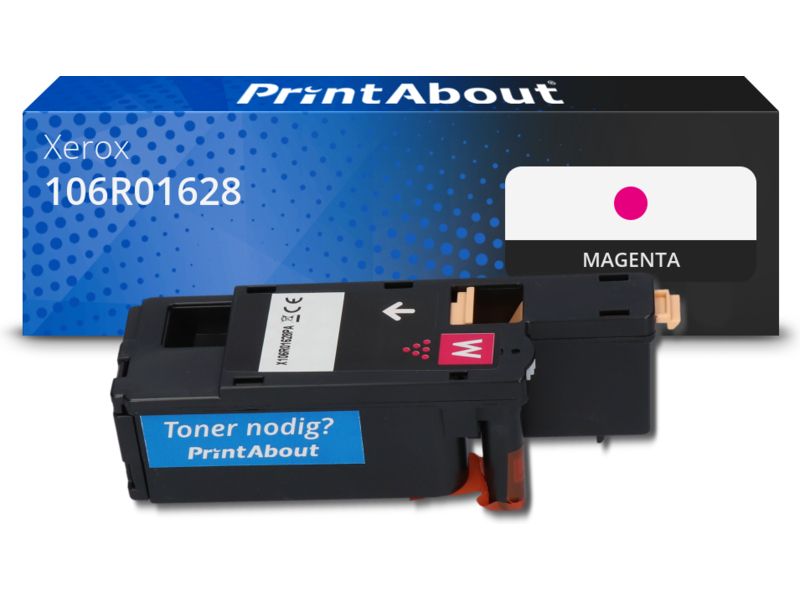 PrintAbout Compatible Xerox Toner 106R01628 - Magenta