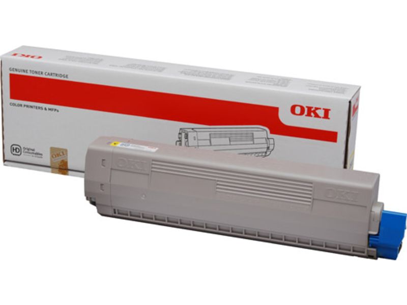 Toner OKI - Jaune - 44844613