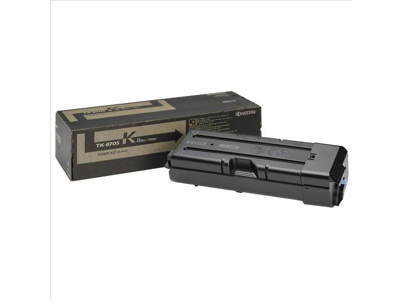 Kyocera TK-8705K Toner, Black, 70,000 Page Yield
