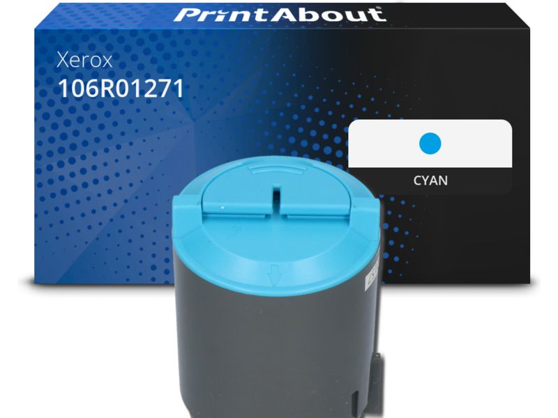 Xerox Compatible Toner 106R01271 - Cyan by PrintAbout